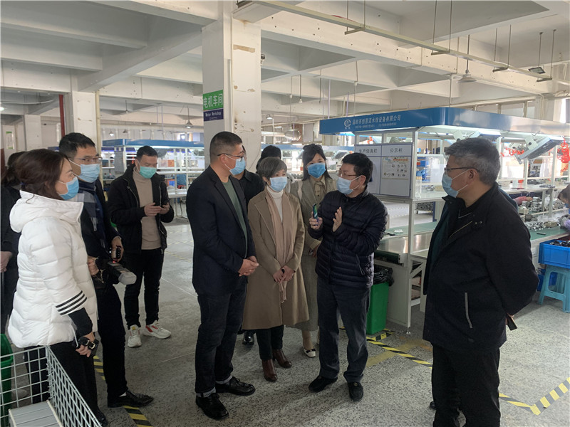 诸葛启钏赴龙湾区开展"三服务"活动 助力企业复工复产