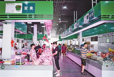 农贸市场换新颜-安吉新闻网