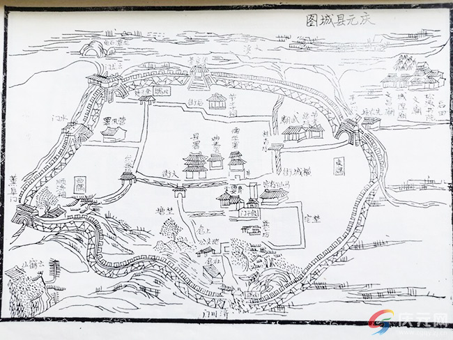 长治古城墙分布图图片