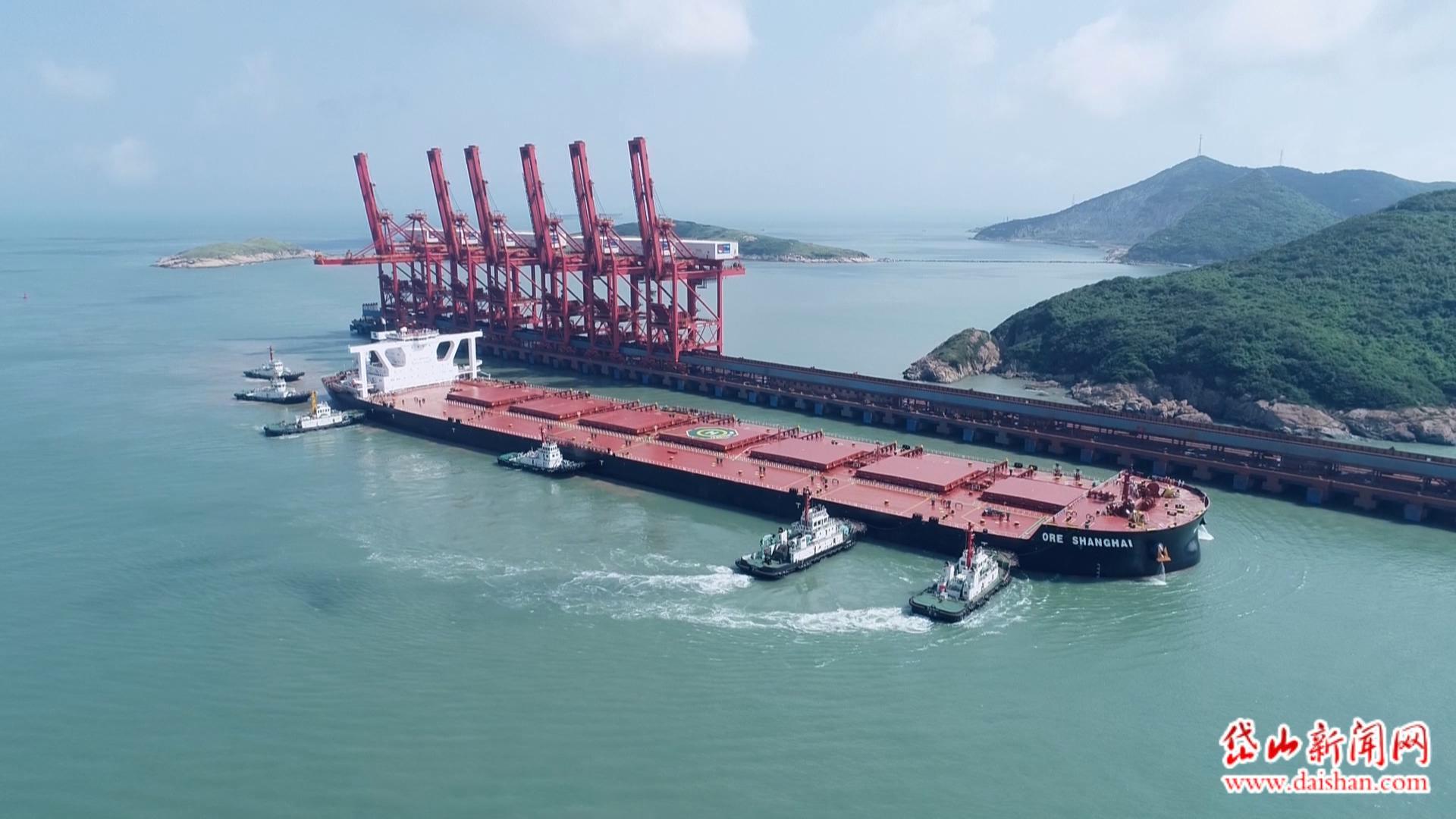 今年上半年我县港口货物吞吐量突破1亿吨