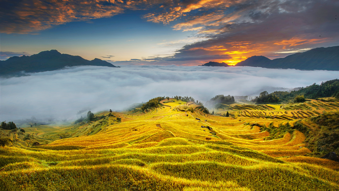 云和梯田填平贫瘠落差的农耕智慧