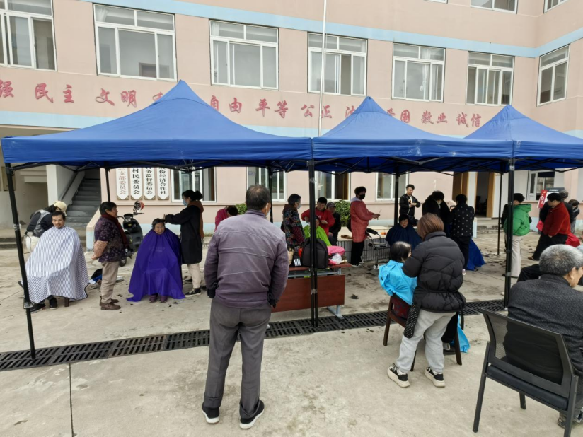 沙头村鸡冠礼堂开展志愿服务活动