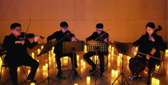 Shanghai Senli Candlelight Concert Enchants Huangyan with a Romantic Night